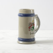 MacGregor-Wappen von Beer Stein Bierglas (VorderseiteRechts)