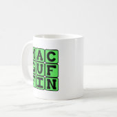 MacGuffin, Literatur Fakeout Kaffeetasse (Vorderseite Links)