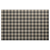 MacGuinness Tartan Black und Brown Irish Kariert Stoff (Yard (91,4 cm))