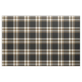 MacGuinness Tartan Black und Brown Irish Kariert Stoff (Fat Quarter (45,7 x 55,9 cm))