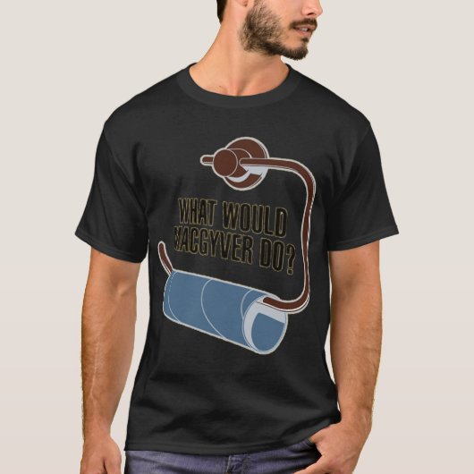 Macgyver Do Oversized T-Shirt (Vorderseite)