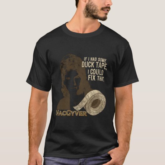 Macgyver Duct Tape T-Shirt (Vorderseite)