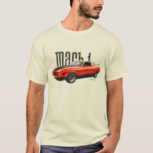 MACH 1 Fastback-T - Shirt (Vorderseite)