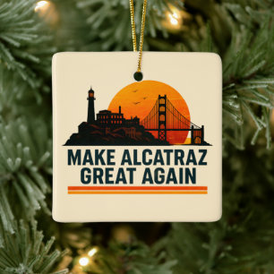 Mach Alcatraz wieder großartig Lustig Keramikornament