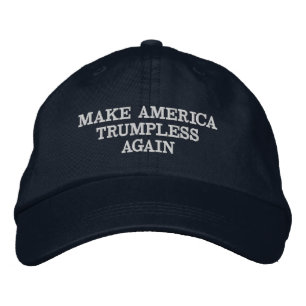 MACH AMERIKA OHNE TRUMP WIEDER STARK BESTICKTE BASEBALLKAPPE