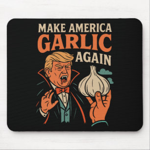 Mach Amerika wieder Knoblauch Mousepad