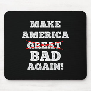 Mach Amerika wieder lustig Trump Zitat Frohes 4. Mousepad