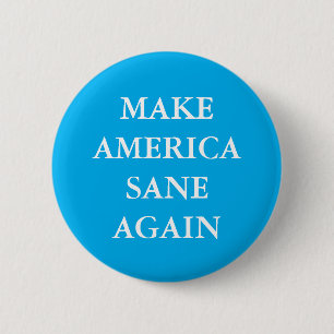 "MACH AMERIKA WIEDER NORMAL" BUTTON