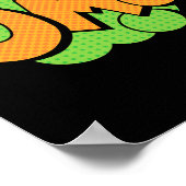 MACH! Ausprägung von Pop Art Comic Poster (Ecke)