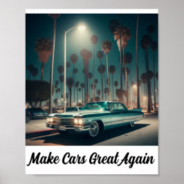 Mach Autos wieder großartig Poster