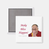 Mach Bliss zustande! Magnet (Vorderseite/Rückseite)