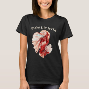 Mach das Leben schöner - Ästhetischer Wasserfarb R T-Shirt
