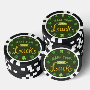 Mach Dein Eigenes Glück Pokerchip Pokerchips