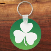 Mach dein Irisch ein, grün, weiß! Schlüsselanhänger (Vorderseite)