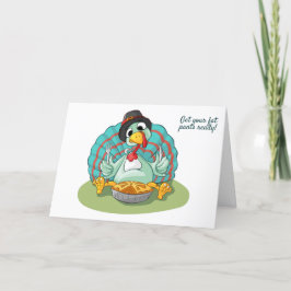 Mach deine dicke Hose fertig! Dankeskarte