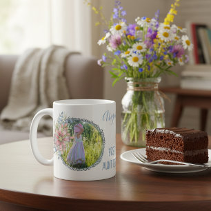 Mach deine eigene beste Tante überhaupt Zwei-Fotos Kaffeetasse