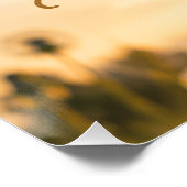 Mach deine Wünsche zu Flügeln Löwenzahn Inspiratio Poster (Ecke)