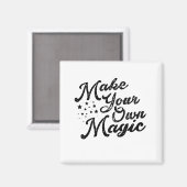 Mach deinen eigenen magischen Magnet (Vorderseite/Rückseite)