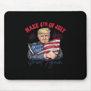 Mach den 4. Juli wieder großartig, lustig Trump pa Mousepad