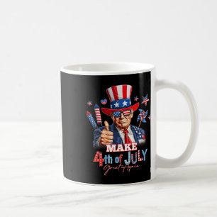 Mach den 4. Juli wieder großartig Patriotisches Fe Kaffeetasse