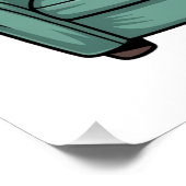 Mach den heutigen Tag zählbar Poster (Ecke)