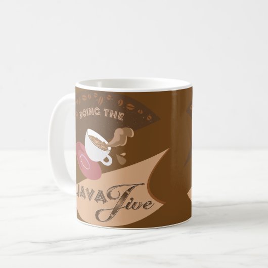 Mach den Java-Jive Kaffeetasse (Vorderseite Links)