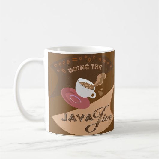 Mach den Java-Jive Kaffeetasse (Links)