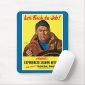 Mach den Job fertig! Mousepad (Mit Mouse)