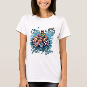 Mach den Sommer wieder groß Trump Urlaub Hawaii So T-Shirt