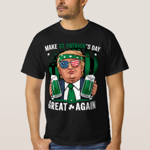 Mach den St. Patrick's Day wieder groß Irish Trump T-Shirt