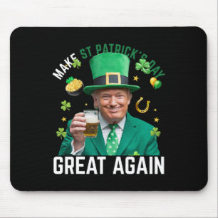 Mach den St. Patrick's Day wieder großartig Irisch Mousepad
