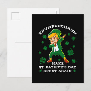 Mach den St. Patrick's Day wieder großartig, lusti Feiertagspostkarte
