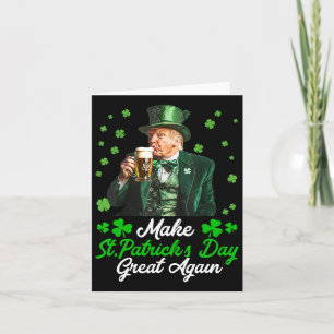 Mach den St. Patrick's Day wieder großartig, USA-F Karte