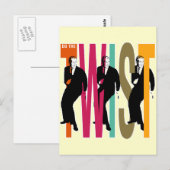 Mach den Twist Postkarte (Vorne/Hinten)