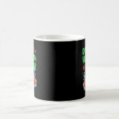 Mach den Wassermelonen-Crawl Lustiger Flamingo Cow Kaffeetasse (Mittel)
