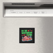 Mach den Wassermelonen-Crawl Lustiger Flamingo-Cow Magnet (In Situ (Geschirrspüler))