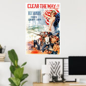 Mach den Weg frei! -Poster Poster (Heimbüro)