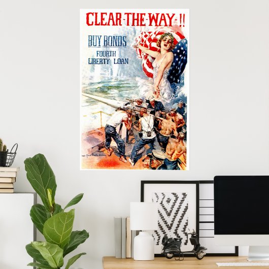 Mach den Weg frei! -Poster Poster (Heimbüro)