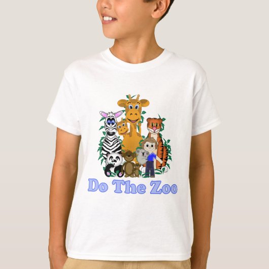 Mach den Zoo T-Shirt (Vorderseite)