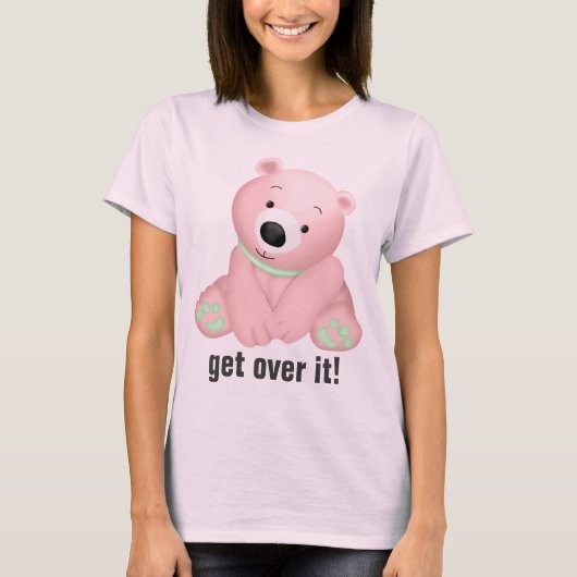 Mach dich davon! Frauen Basic T-Shirt (Vorderseite)