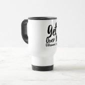 Mach dich davon! Thermotasse Reisebecher (Vorderseite Links)