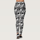 Mach dich lustig! Leggings (Rückseite)