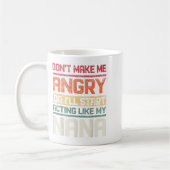 Mach dich nicht böse, oder ich fange Schauspiel an Kaffeetasse (Links)