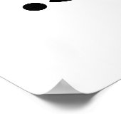 Mach dich nicht mit dem Cembalspieler ab Poster (Ecke)