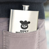 Mach dich nicht mit dem Koch lustiges Männergesche Flachmann (Beispiel)