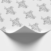 Mach dich nicht mit Texas ab Geschenkpapier (Ecke)