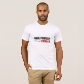 Mach dich selbst stärker - Gym Tshirt (Vorne ganz)