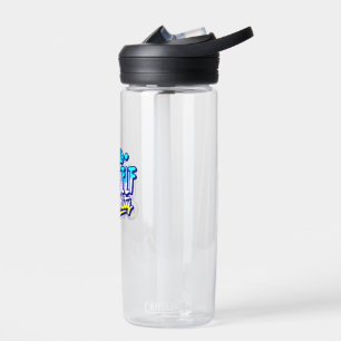 Mach dich selbst zur Priorität Motivationsdesign Trinkflasche