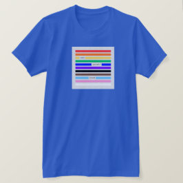 Mach dich stolz Regenbogen-Redaktion Pride 2026 T-Shirt