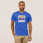 Mach dich stolz Regenbogen-Redaktion Pride 2026 T-Shirt (Vorne ganz)